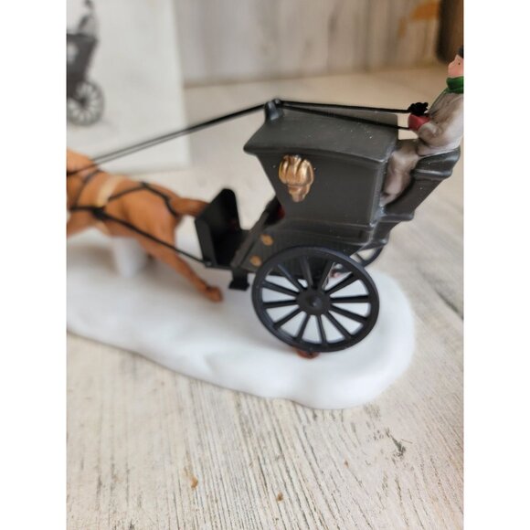Dept 56 55816 Kings road cab heritage village accessory Xmas - Picture 9 of 12